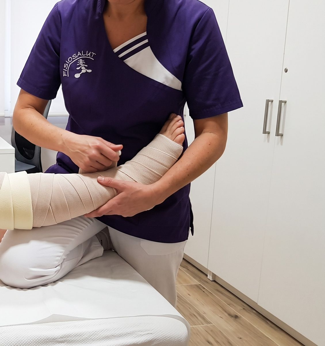 Embenat multicapa per a limfedema